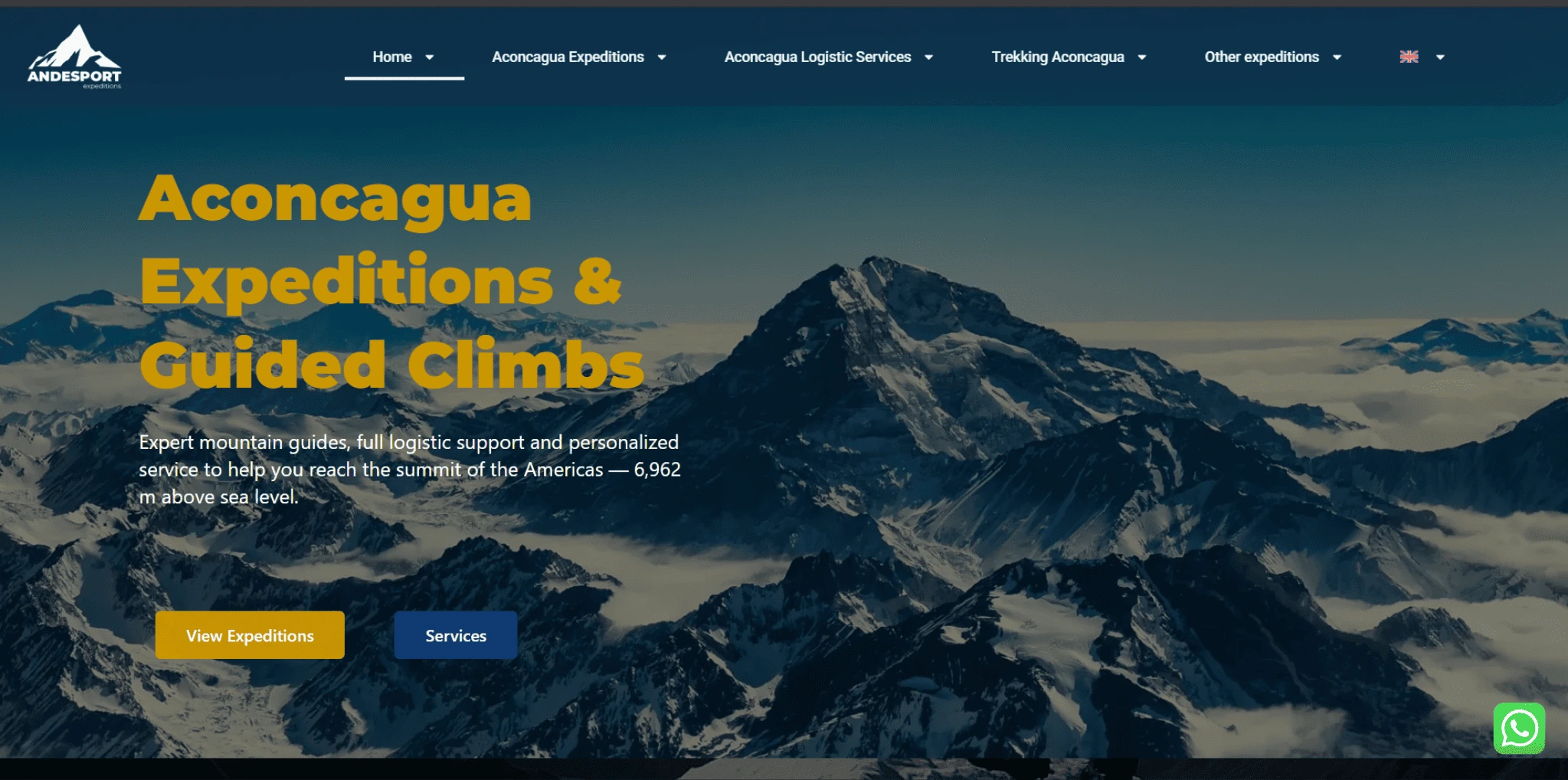 Andesport Web en color