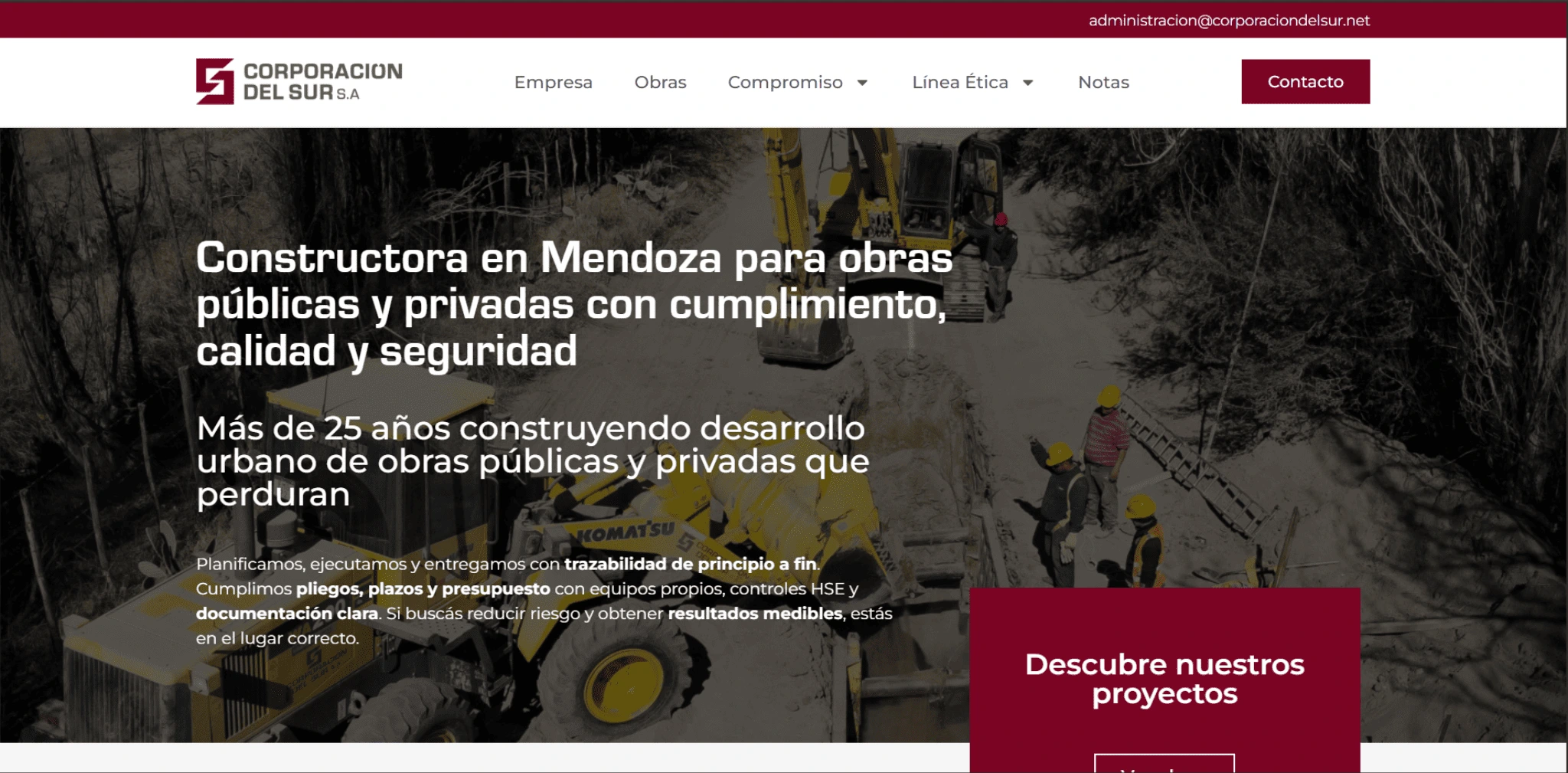 Corporacion Del Sur web en color