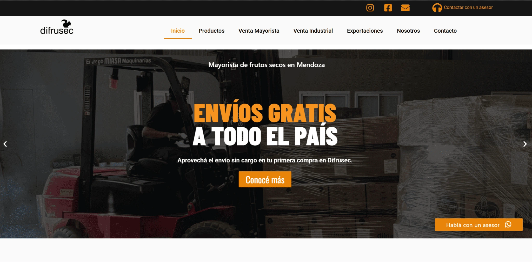 Difrusec web en color