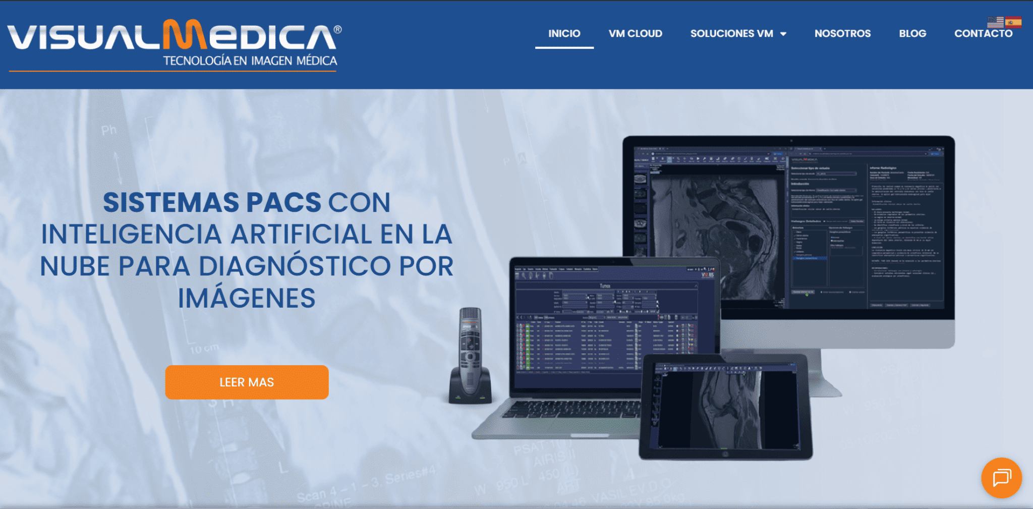 VisualMedica Web en color