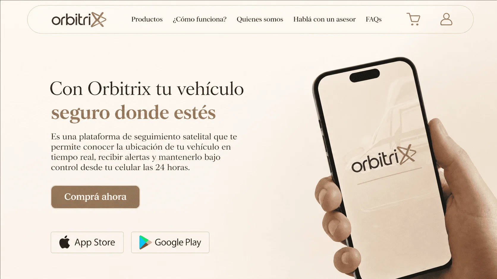 OrbitriX GPS – Plataforma de rastreo vehicular